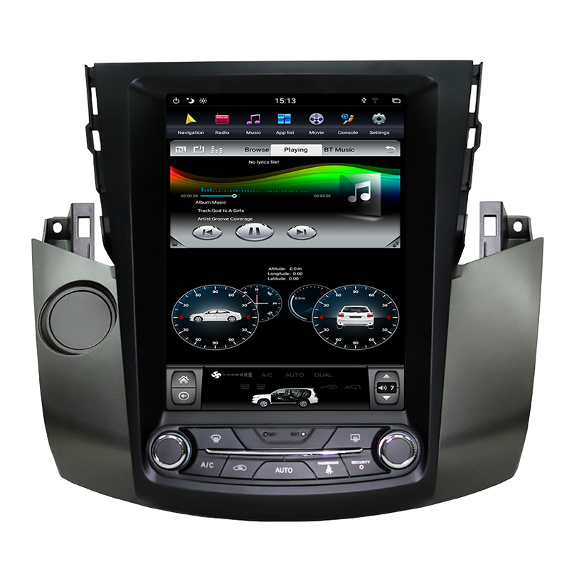 Toyota RAV4 2009-2012 Tesla style 10.4'' Android Car DVD Player